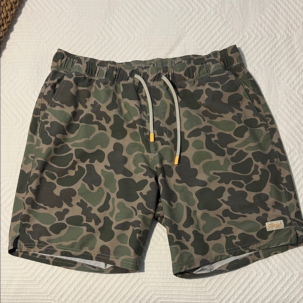 Marsh Wear 8” Camouflage Print Shorts